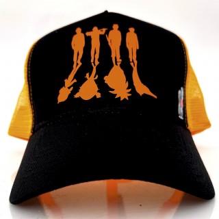 Gorra FRUITIS MECÁNICOS - Negro/Naranja