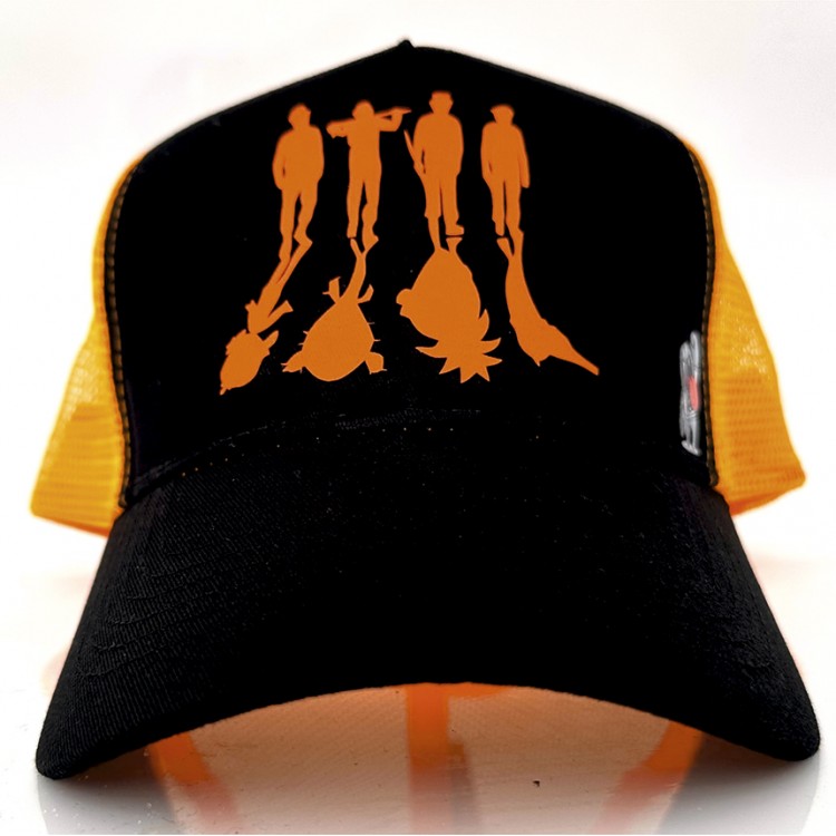 Gorra FRUITIS MECÁNICOS - Negro/Naranja