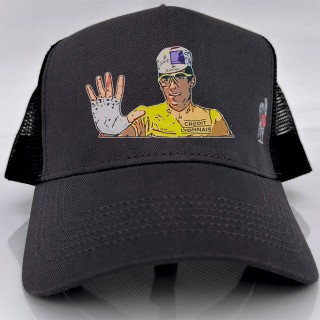 Gorra 5 TOURS - Gris/Negro