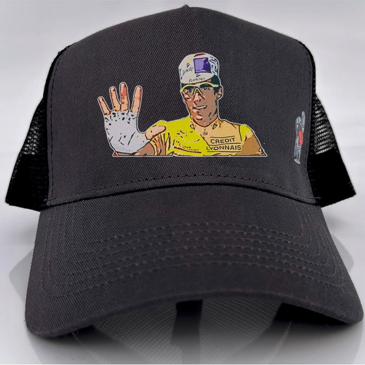 Gorra 5 TOURS - Gris/Negro Gorra 5 TOURS - Gris/Negro