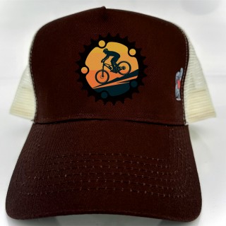 Gorra BICI PLATO - Marrón/Caramelo