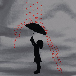 Lluvia Corazones